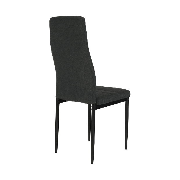 Jedálenská stolička Collort nova (tmavosivá + čierna)