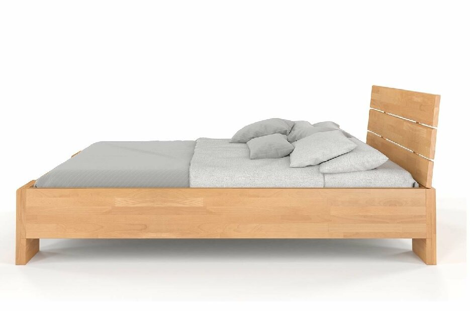 Manželská posteľ 160 cm Naturlig Tosen High (buk)
