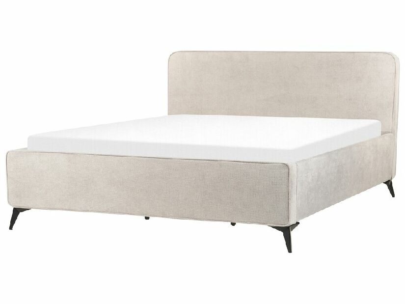 Manželská posteľ 180 cm Vardiel (sivá) (s roštom)