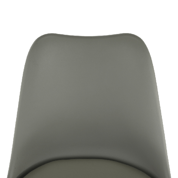Jedálenská stolička Samim (svetlosivá + buk)