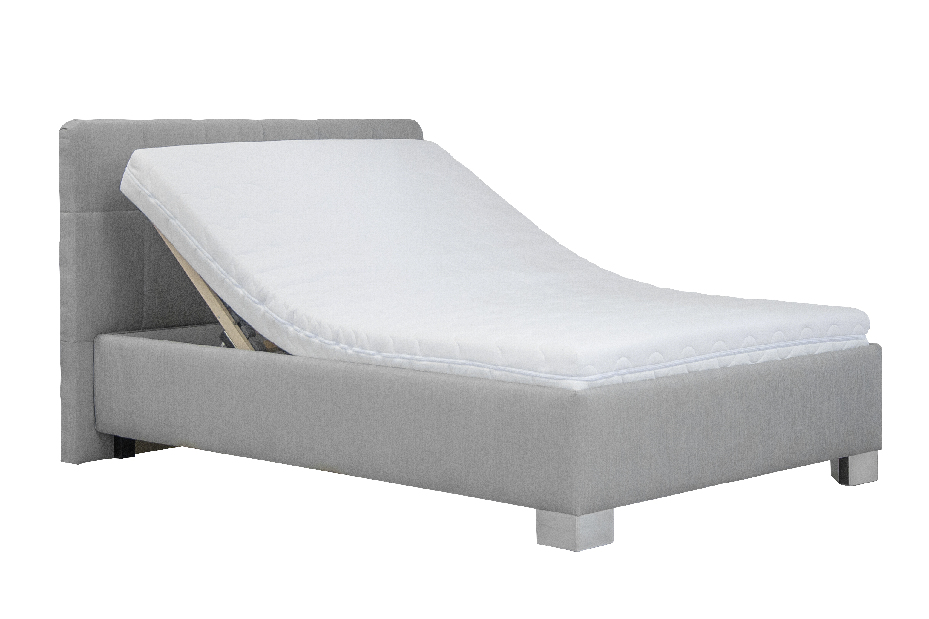 Jednolôžková posteľ 90 cm Blanár Kelly (sivá Bravo 11) (s roštom)
