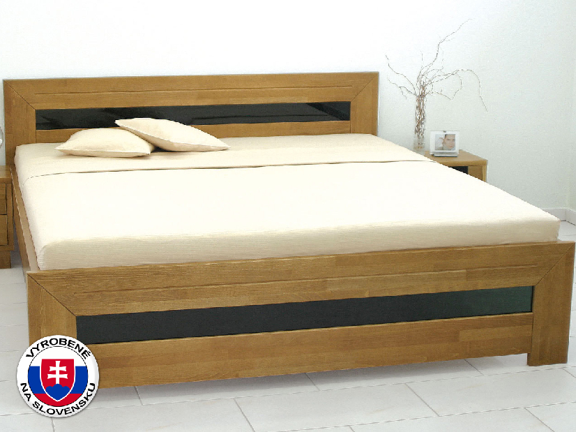Manželská posteľ 220x160 cm Salvatore (masív)