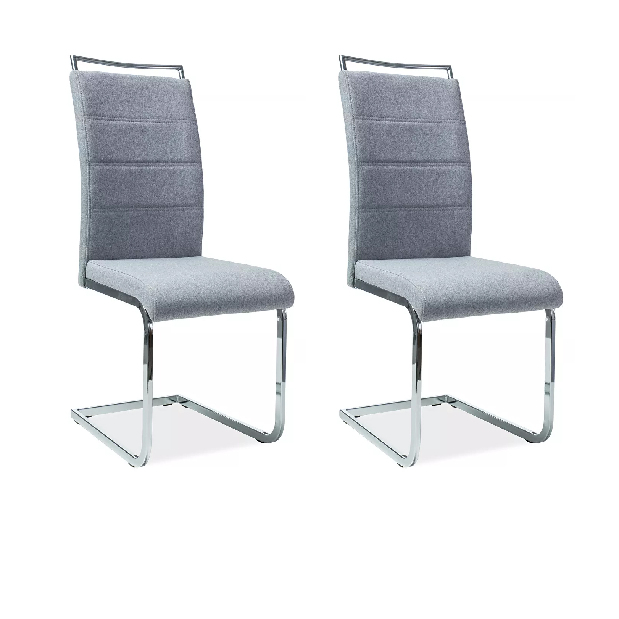 Set 2 ks. jedálenských stoličiek Jade (sivá) *výpredaj
