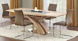 Jedálenský stôl Sandor 1 (dub sonoma) (pre 6 až 8 osôb)