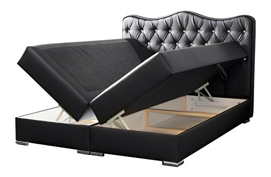 Kontinentálna posteľ 120 x 200 cm Medrins (biela) *výpredaj
