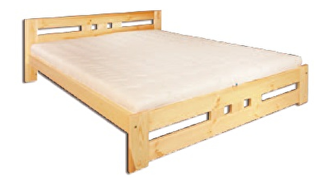 Manželská posteľ 160 cm LK 117 (masív) *výpredaj