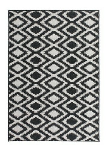 Kusový koberec Sunset 602 Black-White
