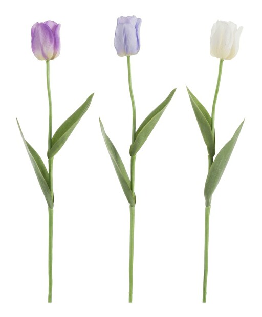 Kvetina Jolipa Tulipán (7x7x67cm) (Modrá) (3ks)