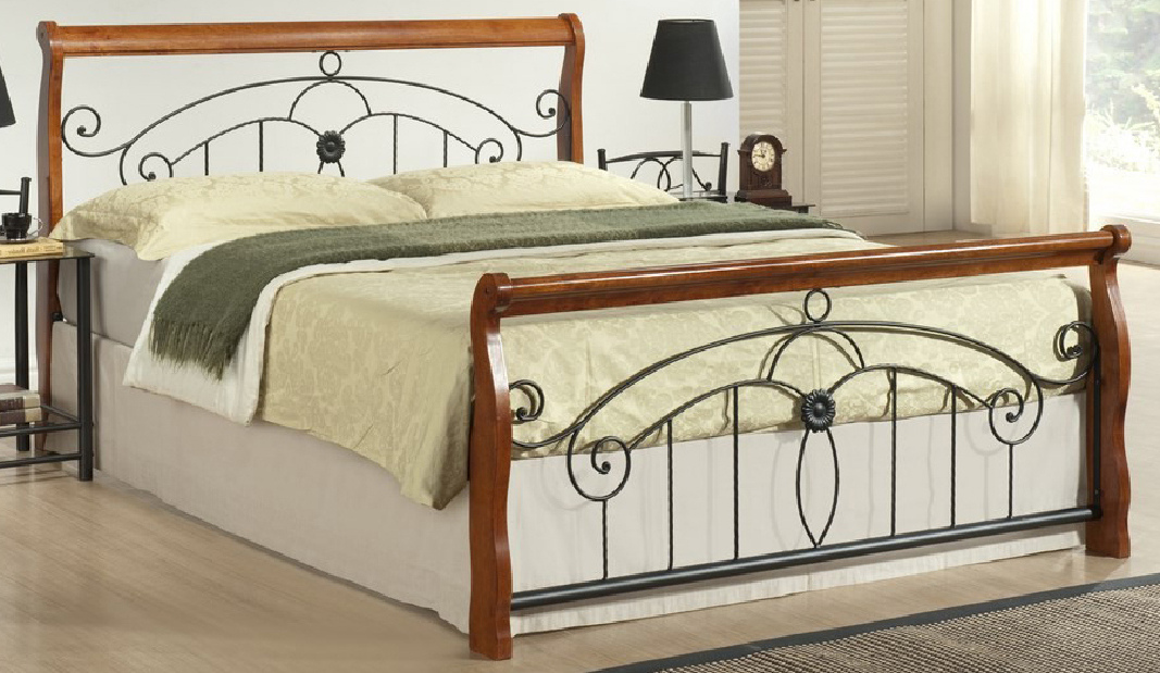 Manželská posteľ 180 cm Victoria (s roštom) MOB-045