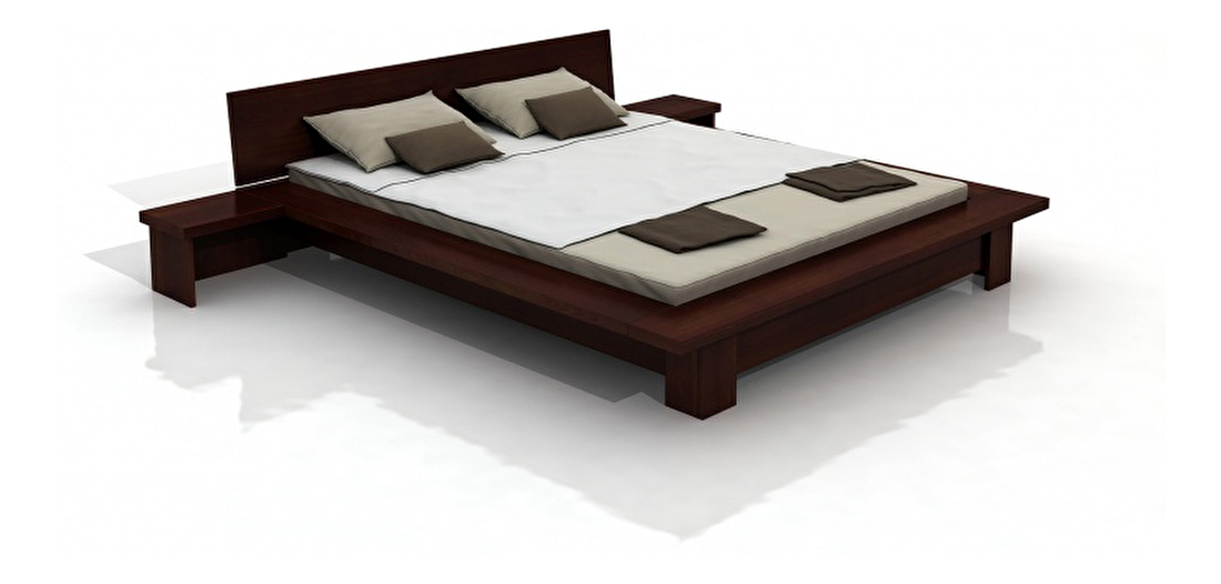 Manželská posteľ 200 cm Naturlig Boergund (borovica)