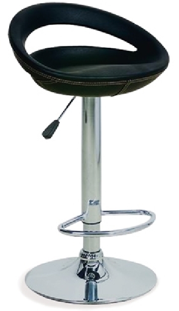 Barová stolička AUB-103 BK