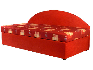 Jednolôžková posteľ (váľanda) 90 cm Kacy (s molitanovým matracom) (L)