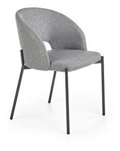 Jedálenská stolička Clidwell (sivá)