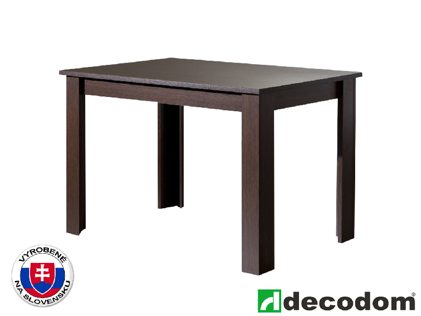 Jedálenský stôl Decodom Portos (pre 4 osoby) (dub tmavý)