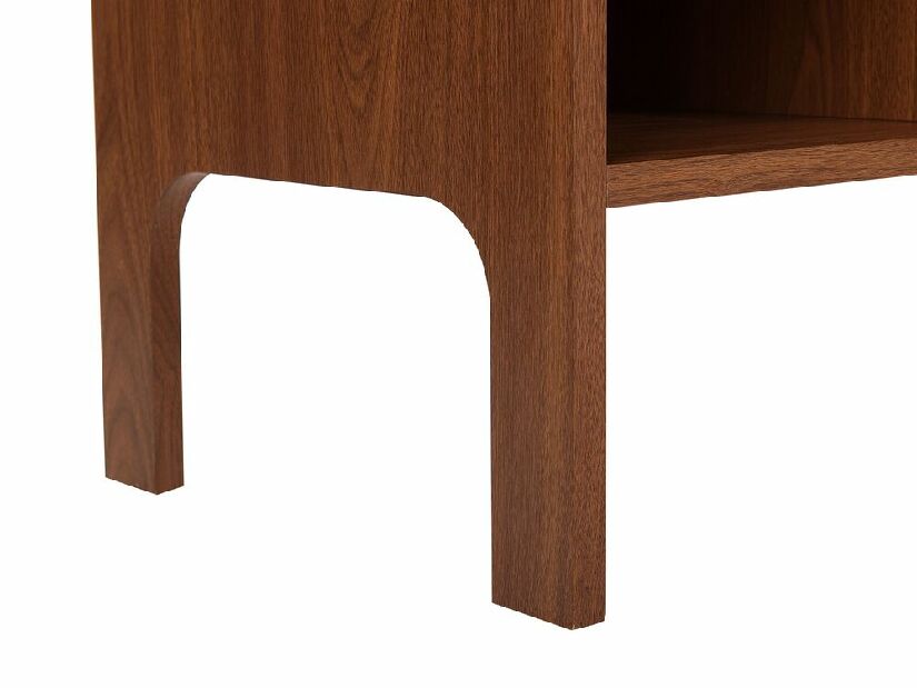 TV stolík/skrinka VALON (tmavé drevo)