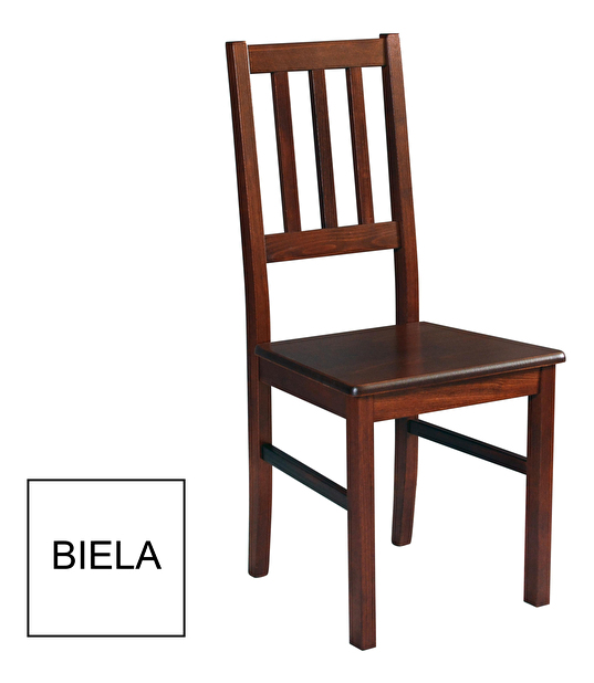 Jedálenská stolička Salis (biela) *výpredaj