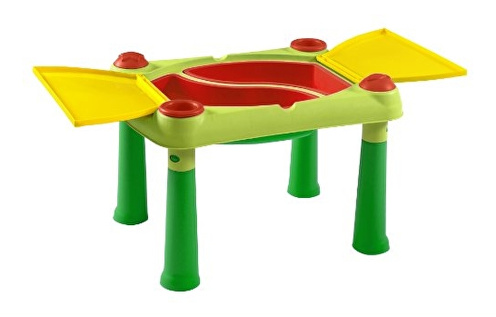 Záhradný detský stôl Sand & Water Play Table zelený (plast)