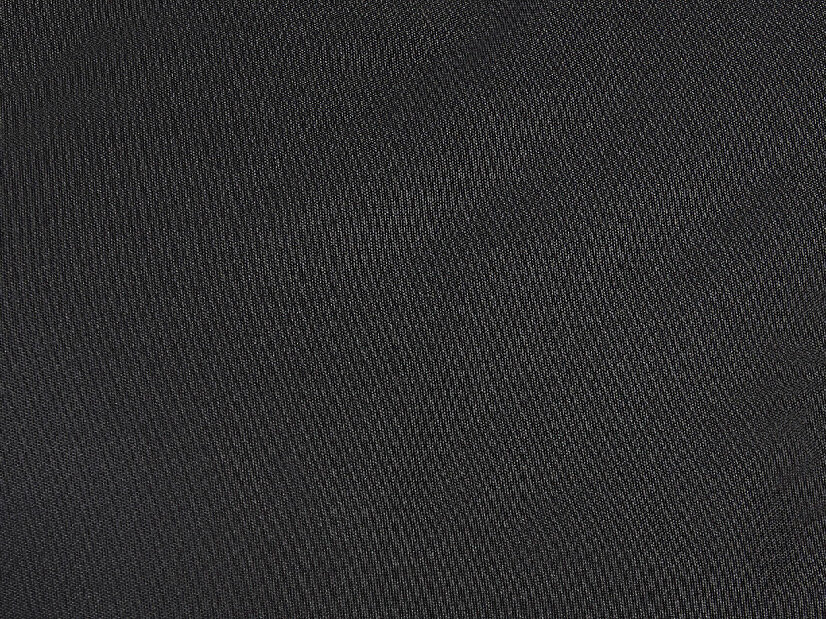 Závesné kreslo so stojanom TOLIO (polyratan) (čierna)