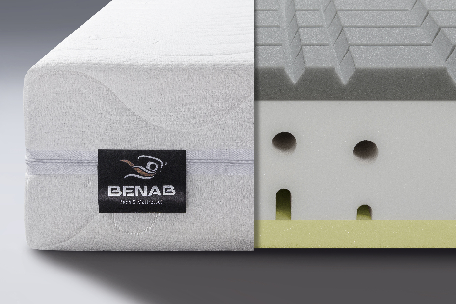 Penový matrac Benab Wave Memory Expert 200x140 cm (T2/T3)