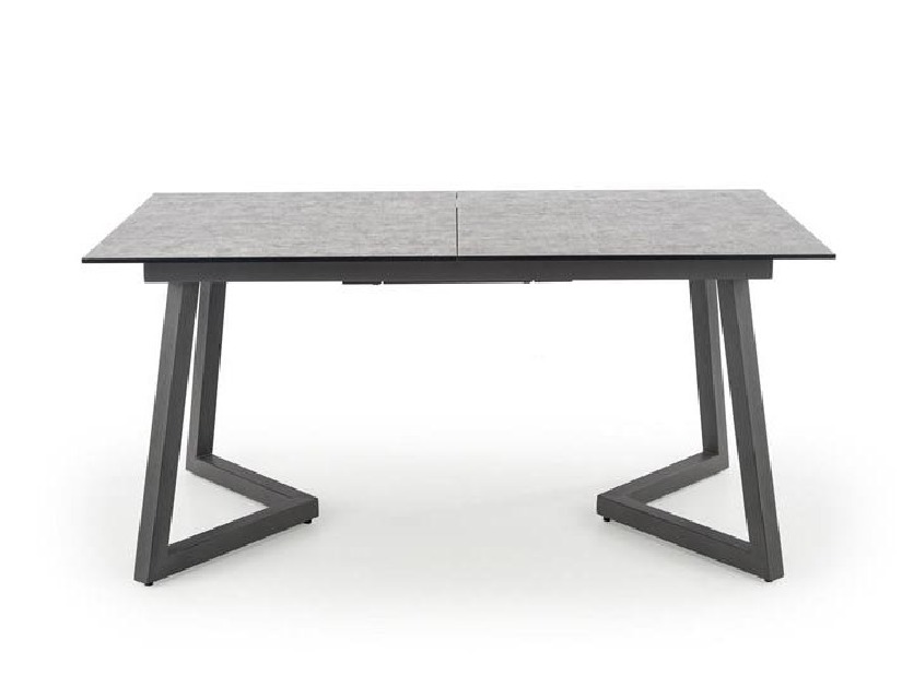 Rozkladací jedálenský stôl 160-210 cm Tizdp (sivá) (pre 6 8 osôb)