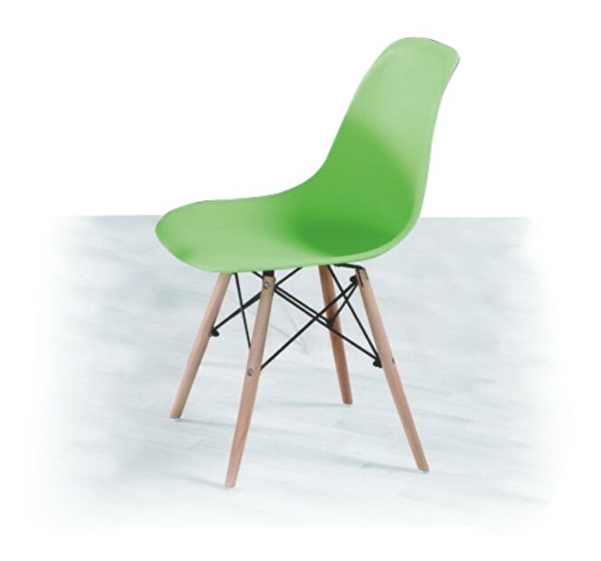 Jedálenská stolička Cinkla New zelená
