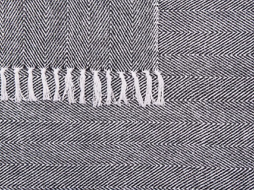 Deka 160x130 cm TANAMI (textil) (čierna)