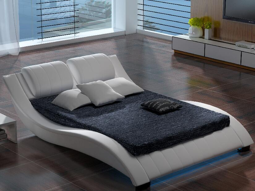Manželská posteľ 160 cm Lilia 10 (s matracom a roštom)