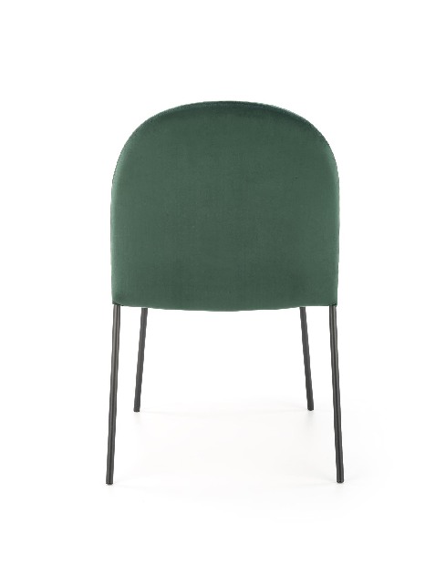 Jedálenská stolička Kemis (zelená + čierna)
