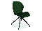 Jedálenská stolička Hiram (zelená + čierna)