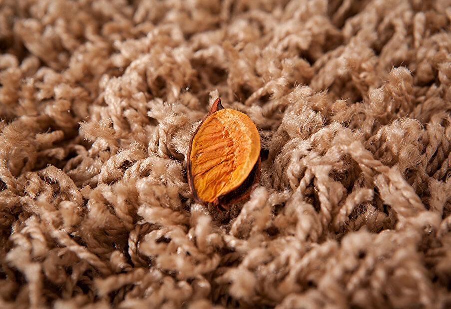 Kusový koberec Relax 150 Light Brown (Kruh 160 x 160 cm) *bazár
