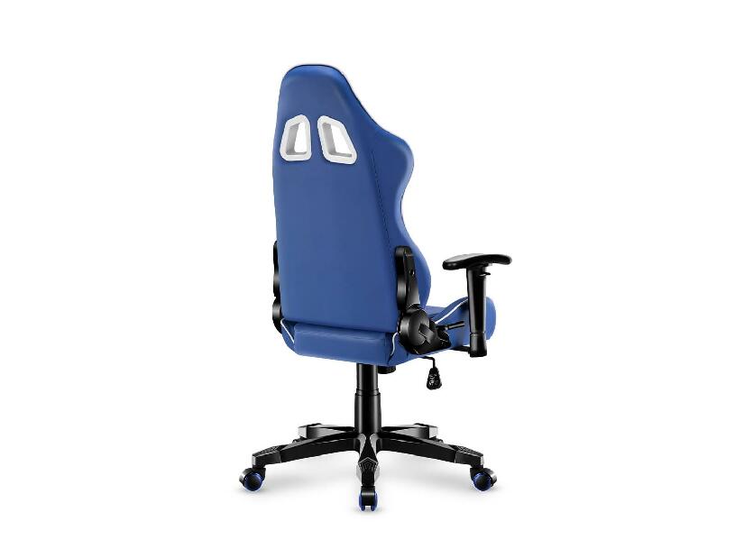 Detská herná stolička Rover 6 (biela + modrá)