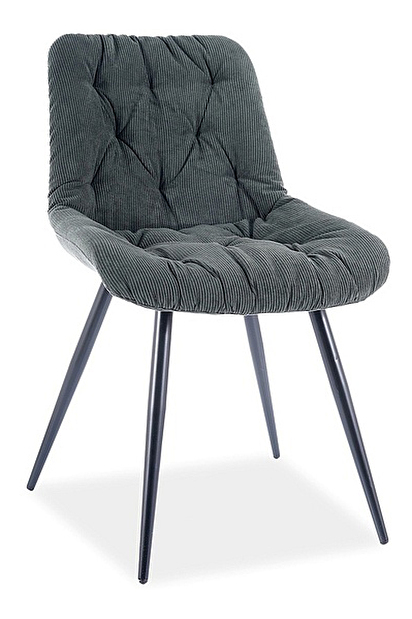 Jedálenská stolička Parry (zelená + čierna)