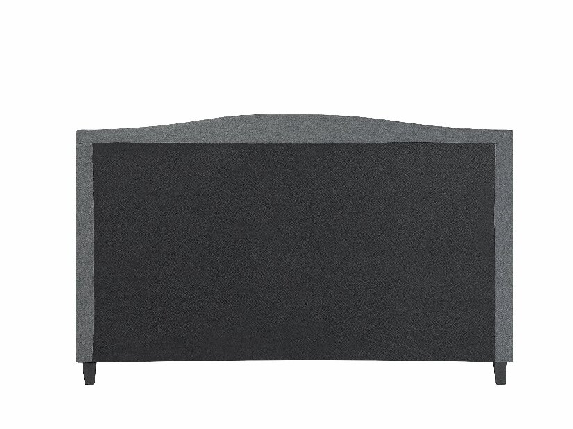 Manželská posteľ 180 cm MONTHY II (s roštom) (sivá)