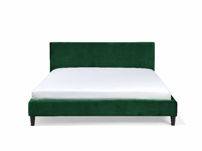 Manželská posteľ 160 cm FUTTI (Zelená) (s roštom) *výpredaj