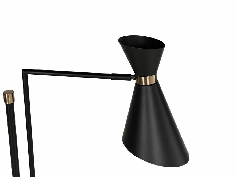Stojanová lampa Melza (čierna)