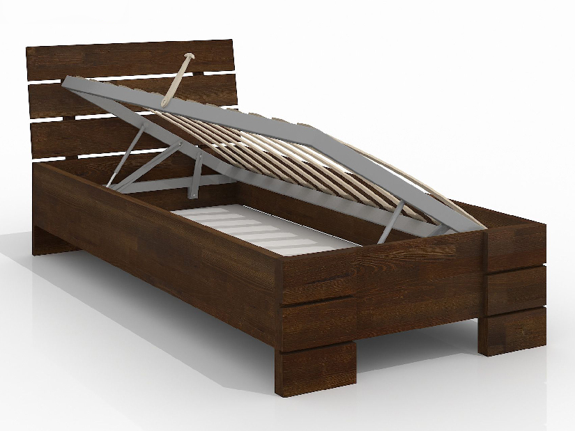 Jednolôžková posteľ 120 cm Naturlig Kids Lorenskog High BC (borovica) (s roštom)