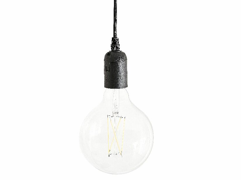 Závesná lampa NERPI (čierna)