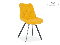 Jedálenská stolička Vennie (žltá + čierna)
