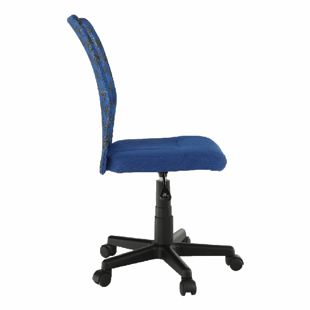 Detská otočná stolička Gofry (modrá)