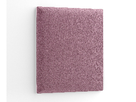 Čalúnený panel Quadra 50x40 cm (ružová)