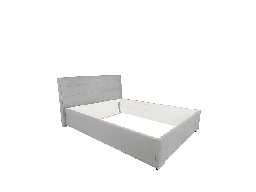 Manželská posteľ 160 cm BRW Cosala II (sivá) (s roštom)