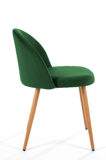 Jedálenská stolička Saffron (tmavo zelená)
