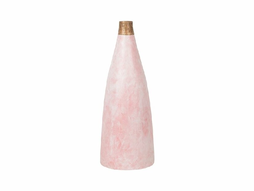 Váza ERODE 53 cm (keramika) (ružová)
