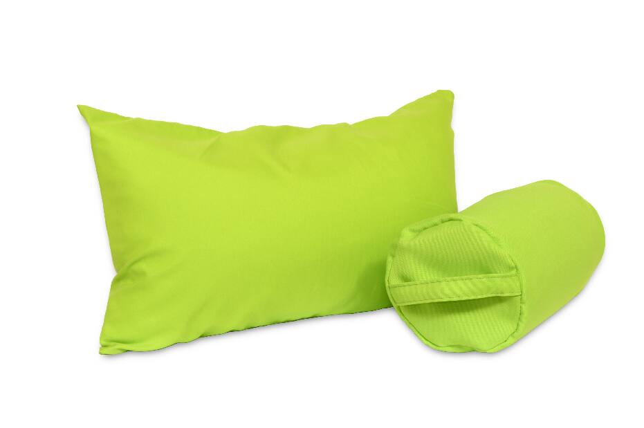 Cestovný pamäťový vankúš Trinity Pillow (zelená + tyrkysová + sivá) *výpredaj