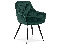 Jedálenská stolička Charli-GRN4 (zelená + čierna)