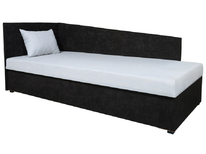 Jednolôžková posteľ (váľanda) 80 cm Eda 4 Lux (so sendvičovým matracom) (L)