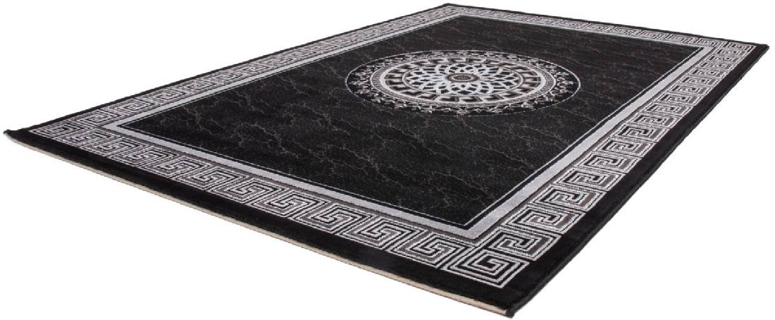 Kusový koberec Aura 776 Black 80 x 150 cm *bazár