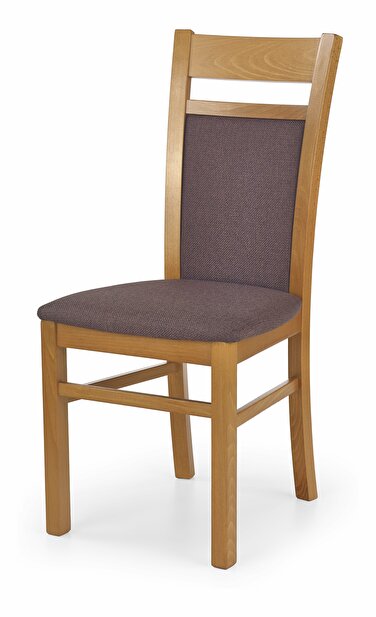 Jedálenská stolička Gerard 2 (jelša + hnedá)