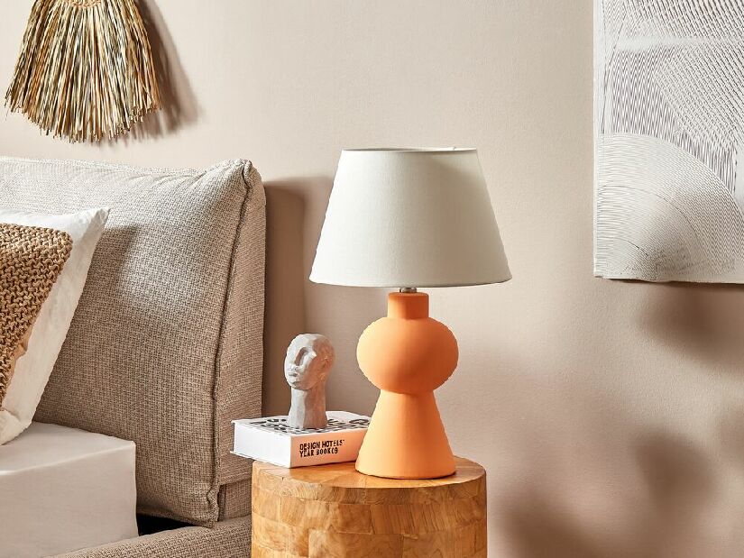 Stolná lampa Finn (oranžová)
