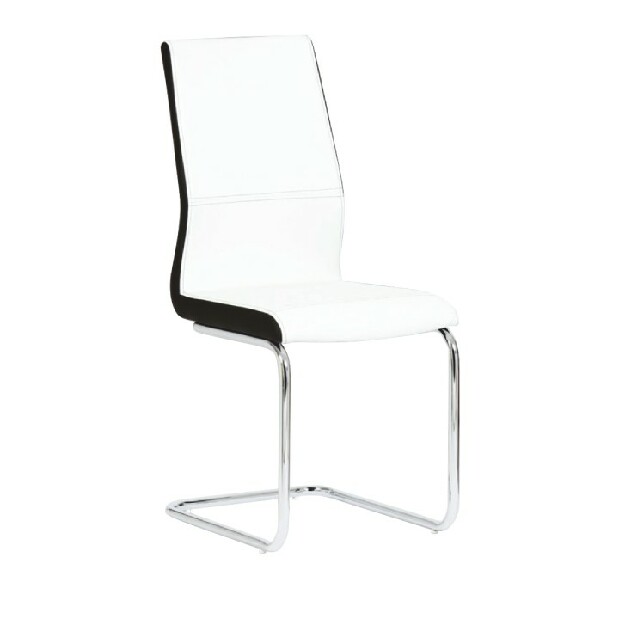 Jedálenská stolička Neana (biela + čierna) *výpredaj
